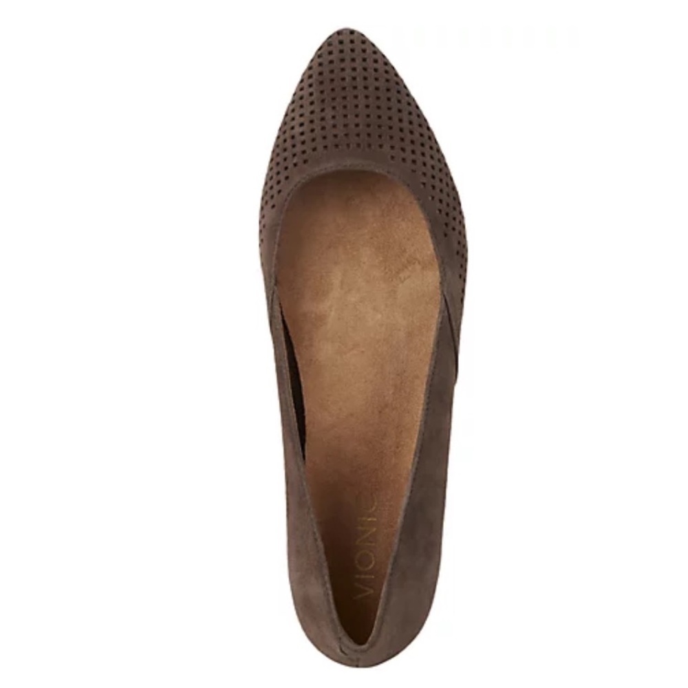 Vionic Posey Pointed Toe Flats Size 8 - image 1